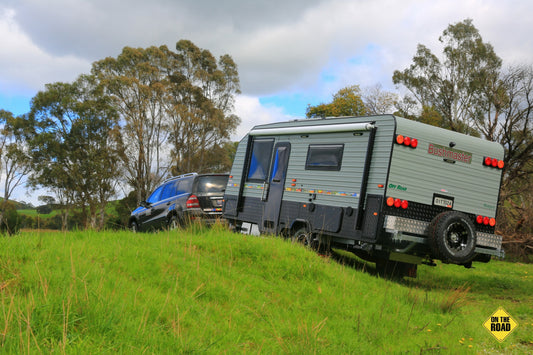 Bluegum Caravan rear view