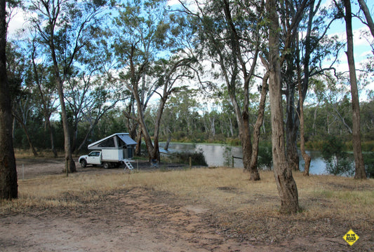 Camping at Majors Creek Reserve at Mitchellstown