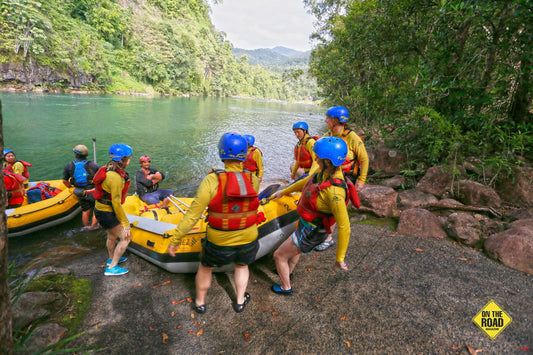 Hauling-out at Tully Gorge camp