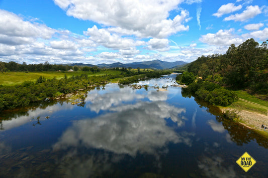 Mann River above the bridge on the Gwydir Highway