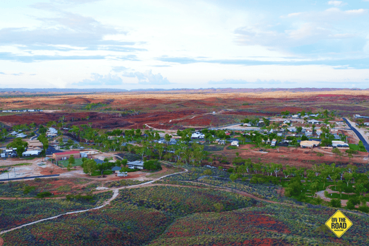 Marble Bar Drone Shot