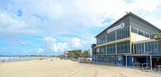 The surf club on Maroochy Beach.