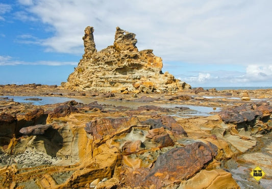 The striking rock formations at Eagles Nest