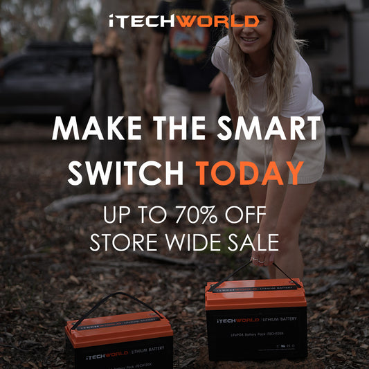 Save up to 70% off iTechworld’s Range of Australian Developed Lithium Products