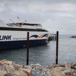 The SeaLink Ferry awaiting departure for Kangaroo Island.