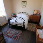 The main bedroom in the cottage