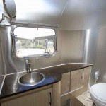 bathroom in a Airstream 624 International Series