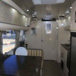 dinette in a Airstream 624 International Series