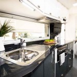modern kitchenette of Seachange 670 Elite