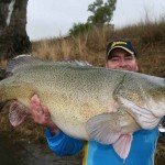 Giant Murray cod are the main focus of anglers fishing the lakes in NSW State Parks
