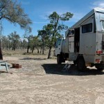 Casuarina campground in the northern section of Wyperfeld.