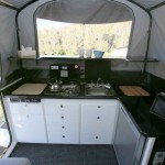 kitchenette of Ultimate Campers X20