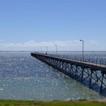 The jetty at Ceduna is smack in the middle of town