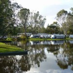 caravan sites at Nagambie Lakes Leisure Park