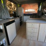 Jayco Swan Outback Kitchen Storage