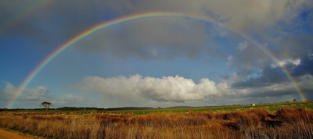 Outback Rainbow. Photo George Morrison-min