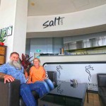 The Polsons enjoy a very different lifestyle as the owners of Salt Cafe, Hervey Bay