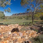 Ruins of homestead near Aroona camping area in Flinders National Park SA