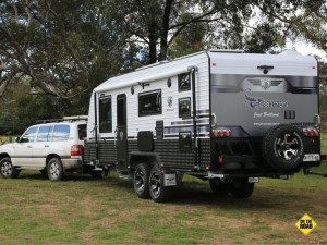 Scorpion 22’6” Family Van rear view