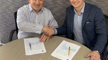 Rob Lucas & Paul Widdis - Principal Partnership Signing