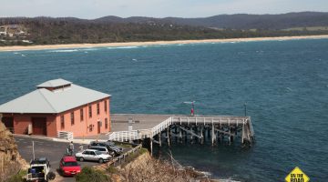 The famous Tathra wharf 150 years plus old and still going strong