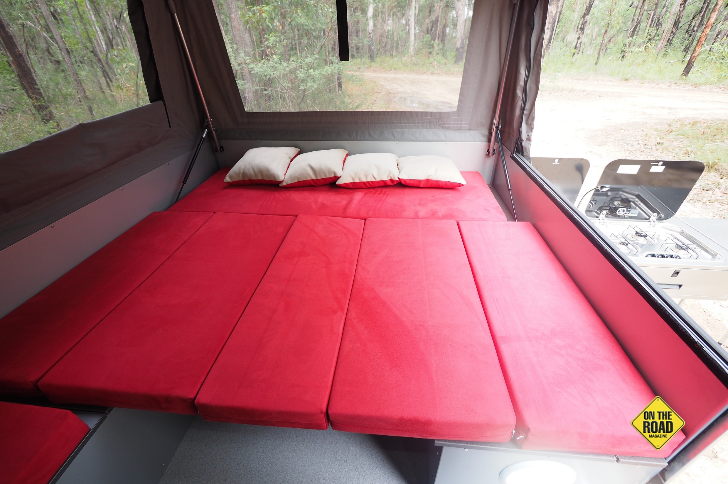 The dinette can be converted into a bed-min