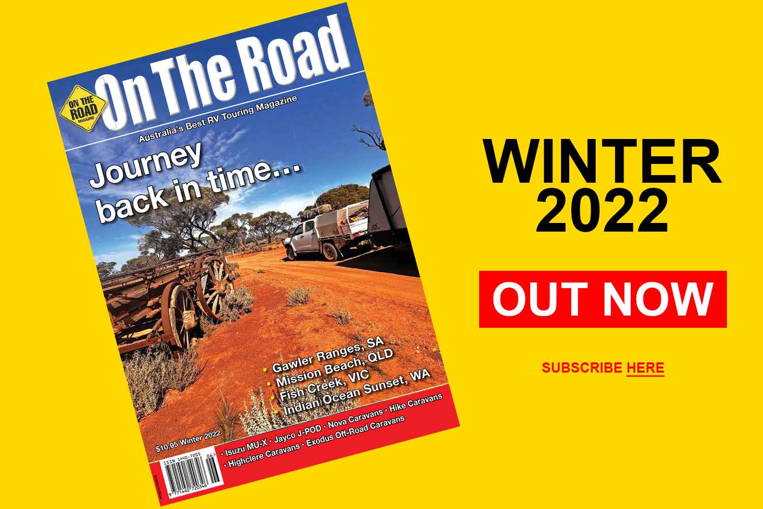 On The Road Magazine - Subscribe Now